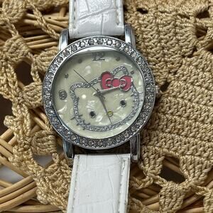 Hello Kitty White and Silver Watch